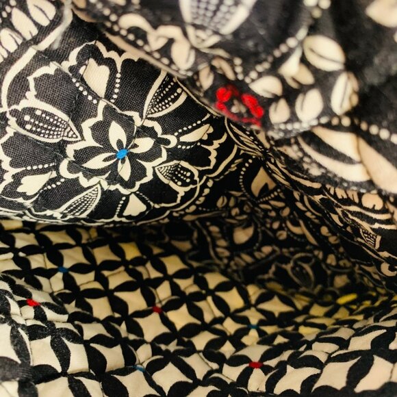 Vera Bradley Floral Grand Weekender Travel Bag Retro Stripes Adjustable Strap - Picture 6 of 16